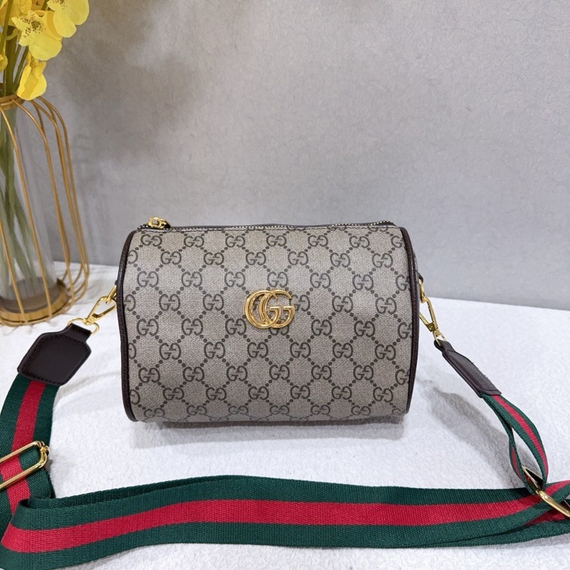 9030#Cylindrical Papillon Crossbody Bag