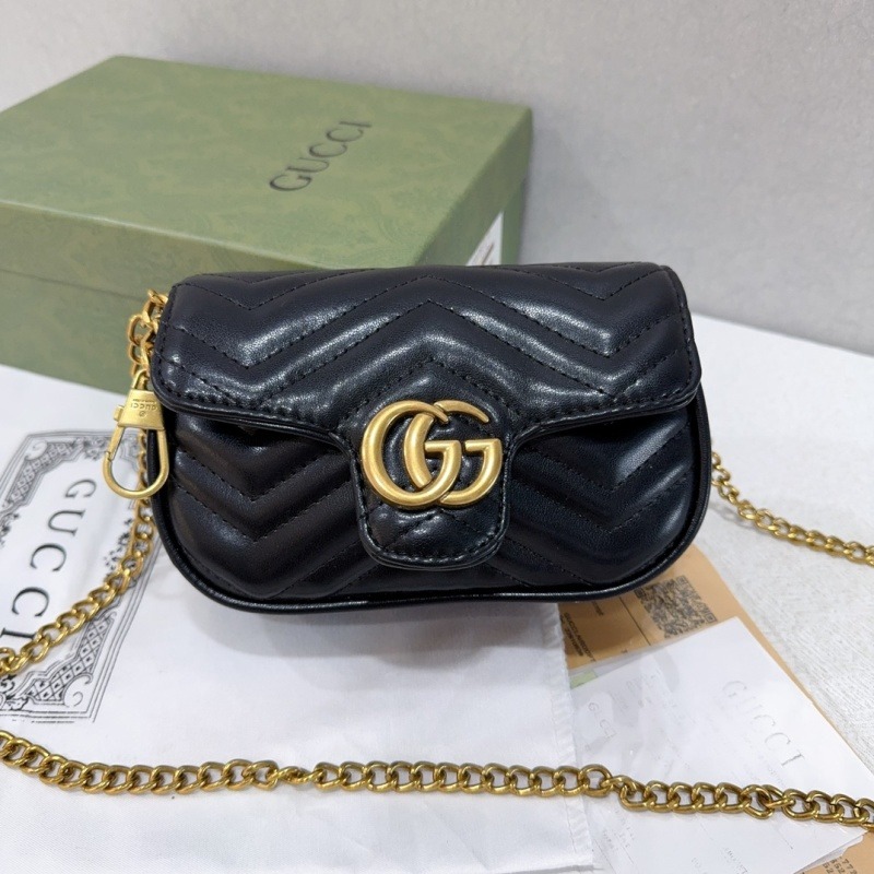 8050#Gucci GG Marmont Mini Quilted Chain Bag
