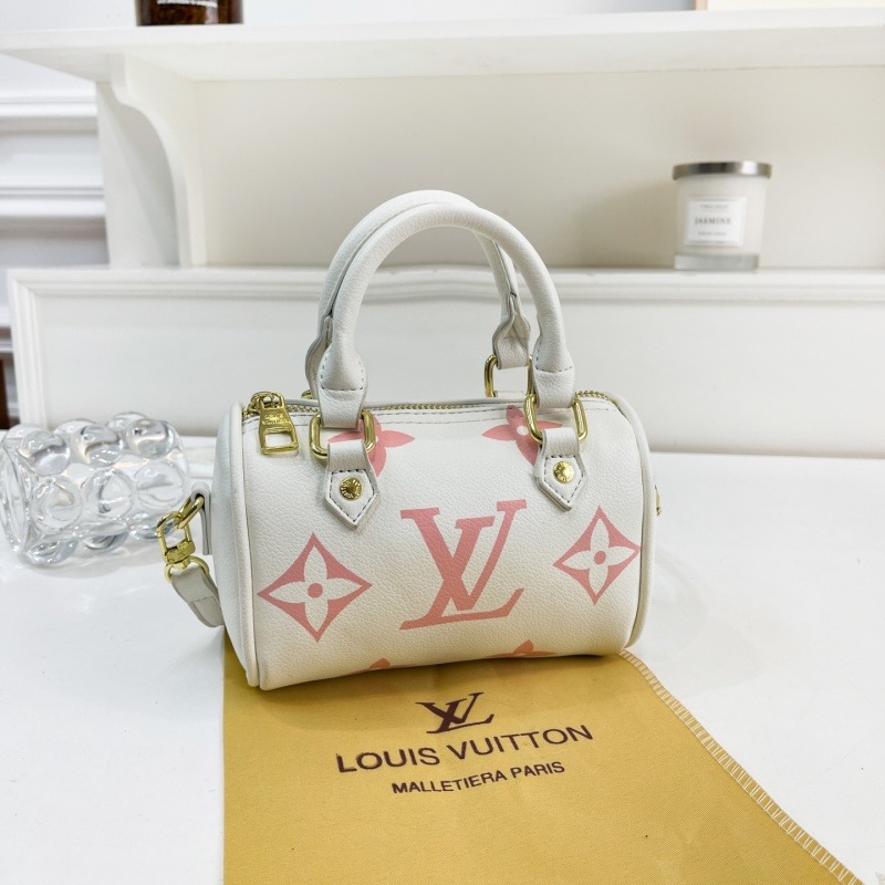 868#LV Mini Cylinder Pillow Hand‑held Crossbody Bag
