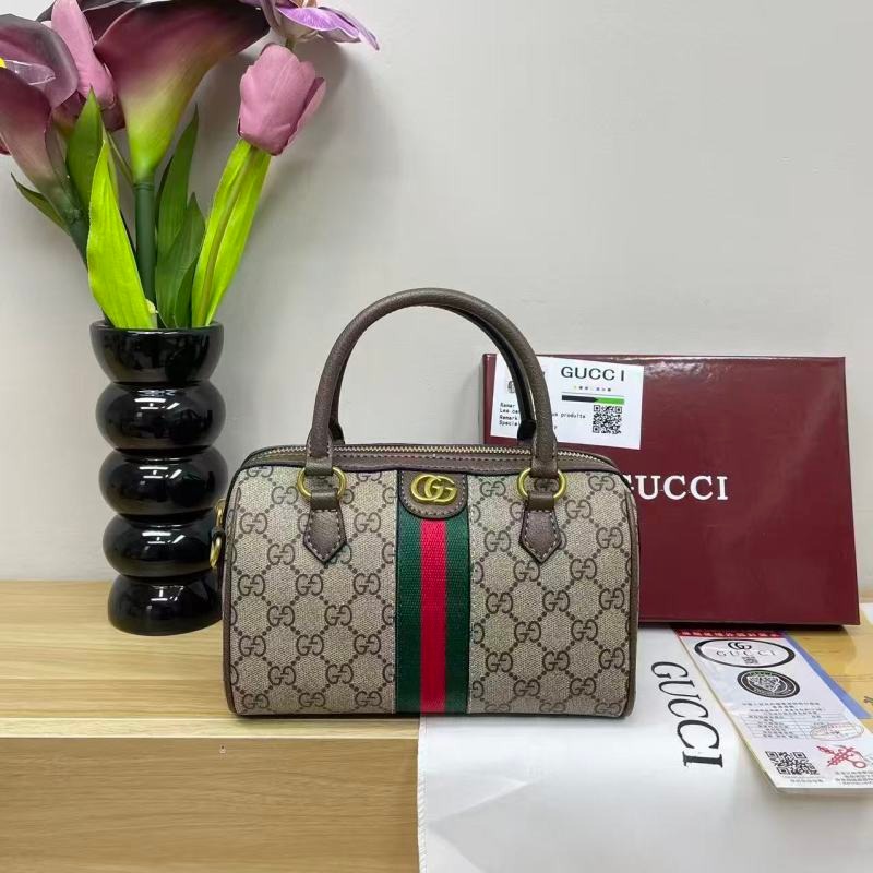 33655-2# Gucci Ophidia Large Boston Handbag