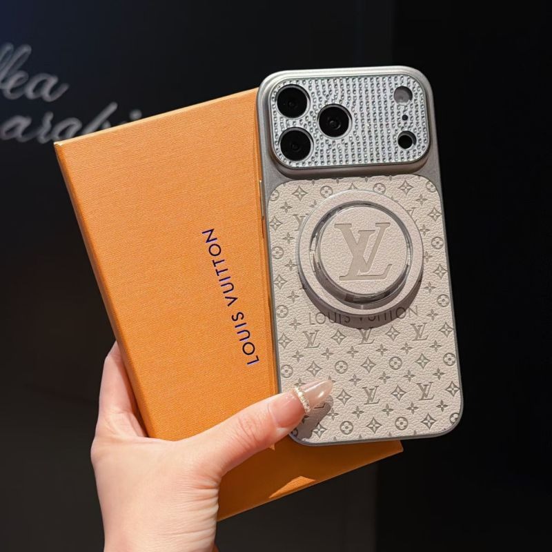 ipone Rhinestone Magnetic Phone Case LV