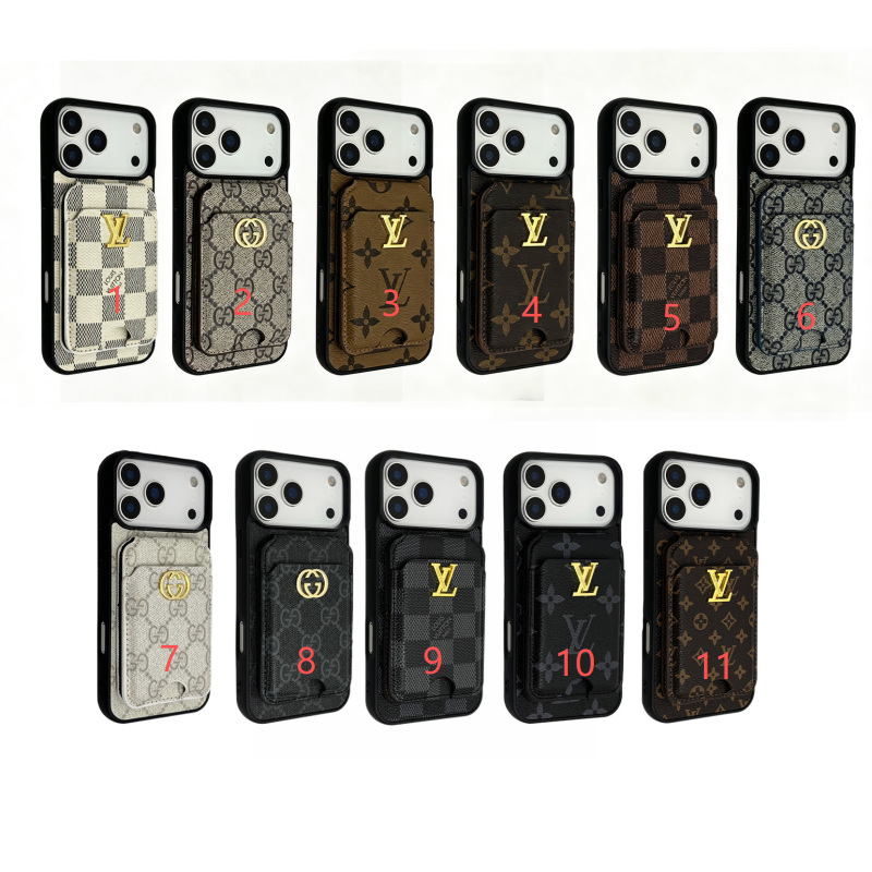 LV Gucci ➕Magnetic card holder phone case