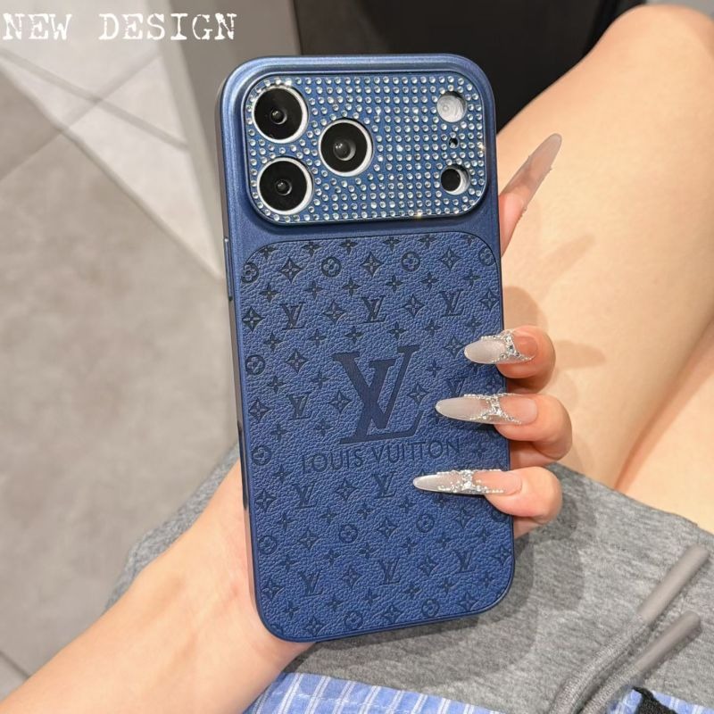 Diamond-decorated magnetic phone case