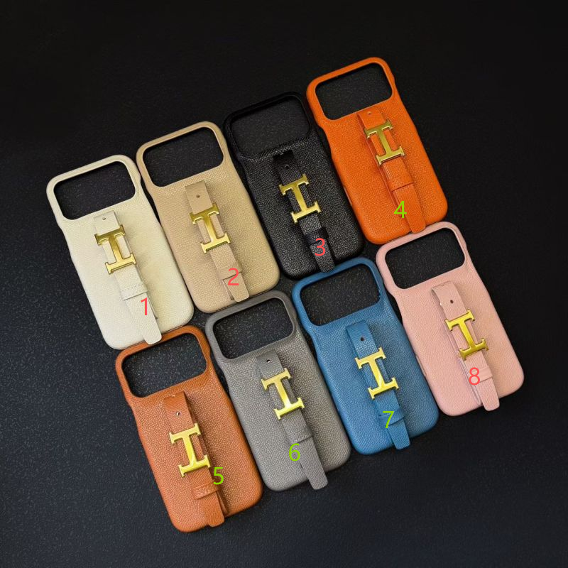 Hermes large hardware belt buckle phone case