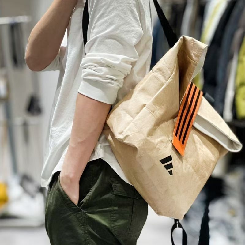 2623# Adidas Tyvek Roll‑Top Backpack