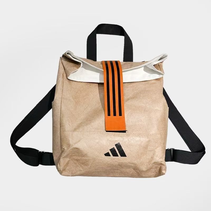 2623# Adidas Tyvek Roll‑Top Backpack