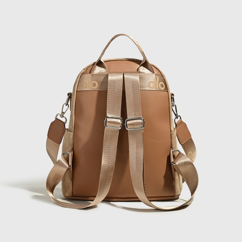 Alo Yoga Suede Patchwork Backpack