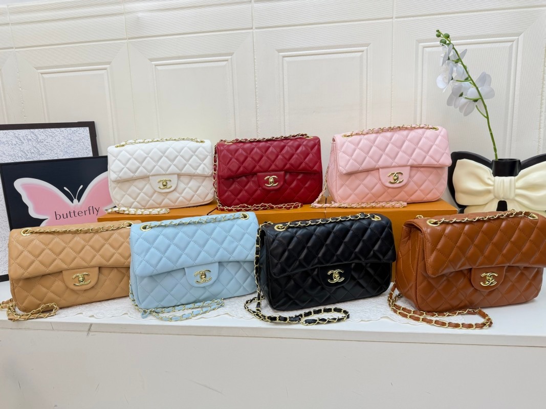 8952#Classic Flap Shoulder Bag