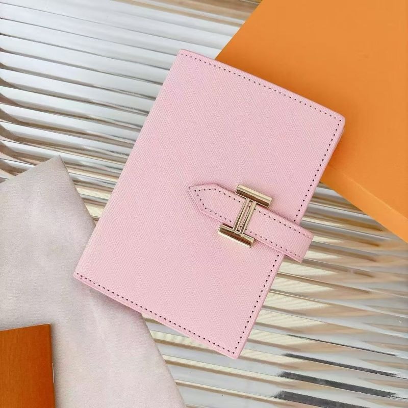 H Bam Lychee pattern Crucifix Card Holder Passport Book