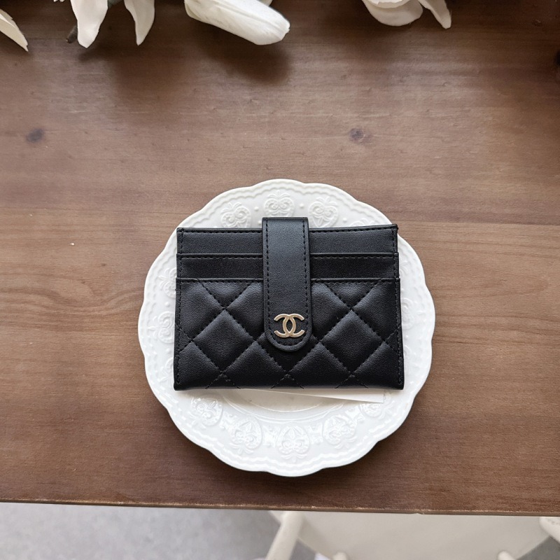 Buckle rhombus card holder