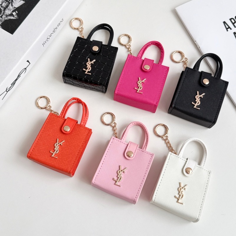 Portable headphone bag Lipstick packet YSL Saint Laurent