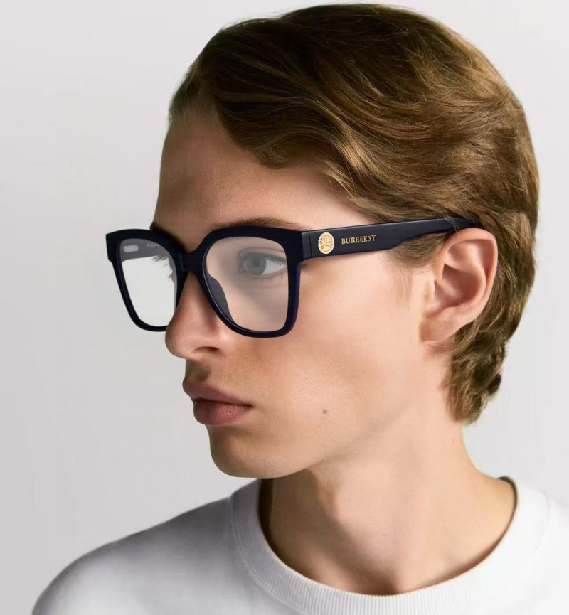 PC 26105 Burberry Navy Blue Square Eyeglasses