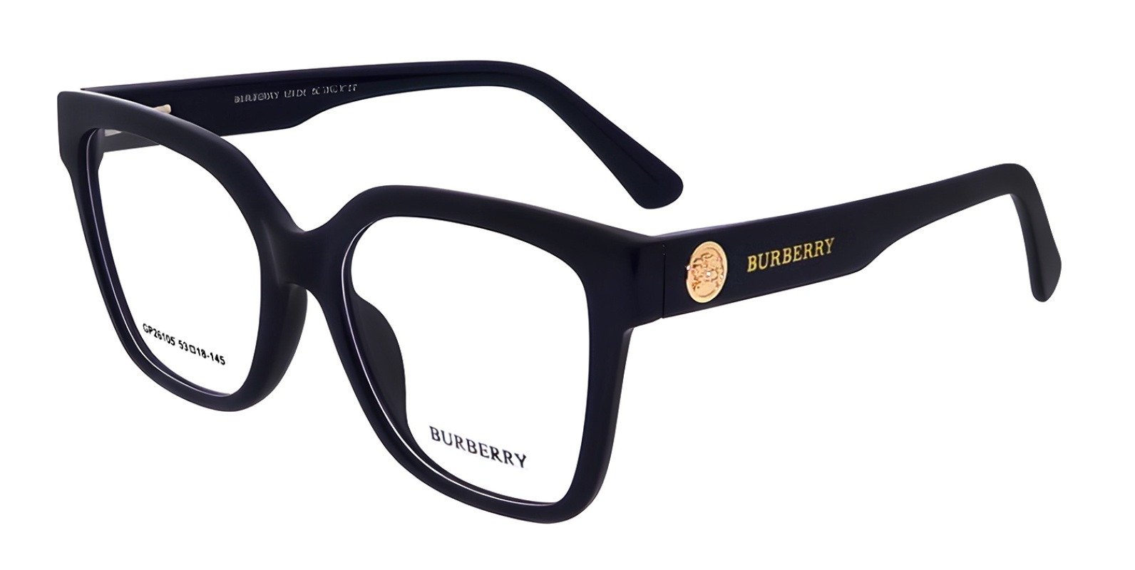 PC 26105 Burberry Navy Blue Square Eyeglasses