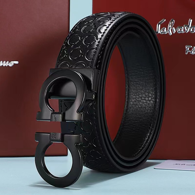 Ferragamo men's belt 8 Character Trendy Leisure Belt