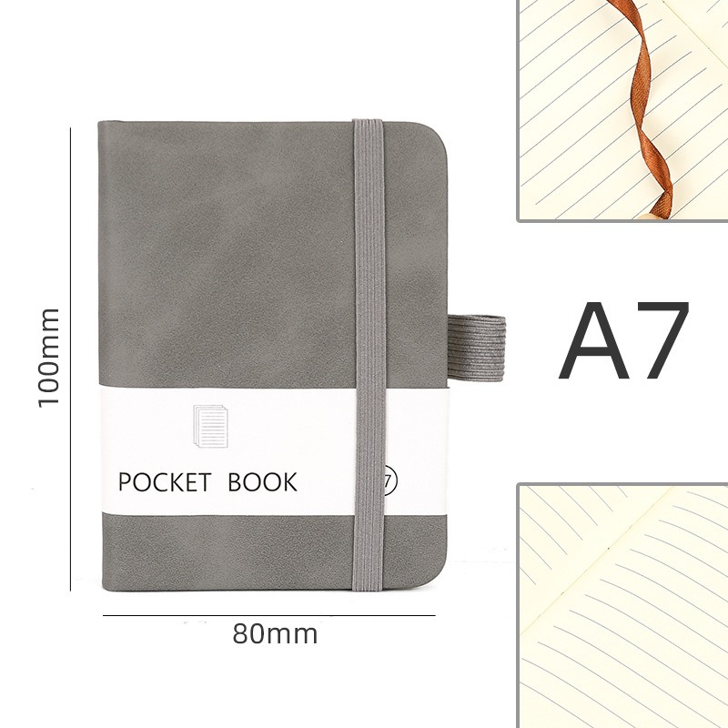 A5-Glittering Laser Strap Notepad