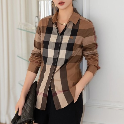 01102# Women's designer long-sleeved shirt