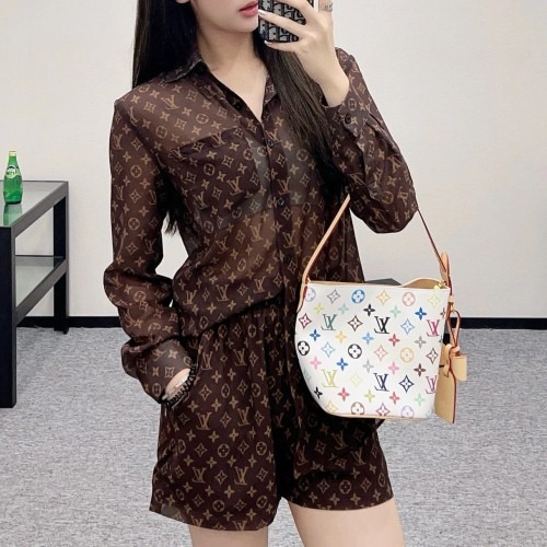 01102# Women's designer long-sleeved shirt