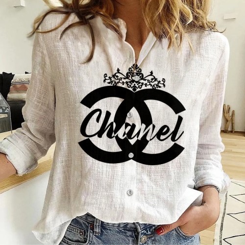 01102# Women's designer long-sleeved shirt