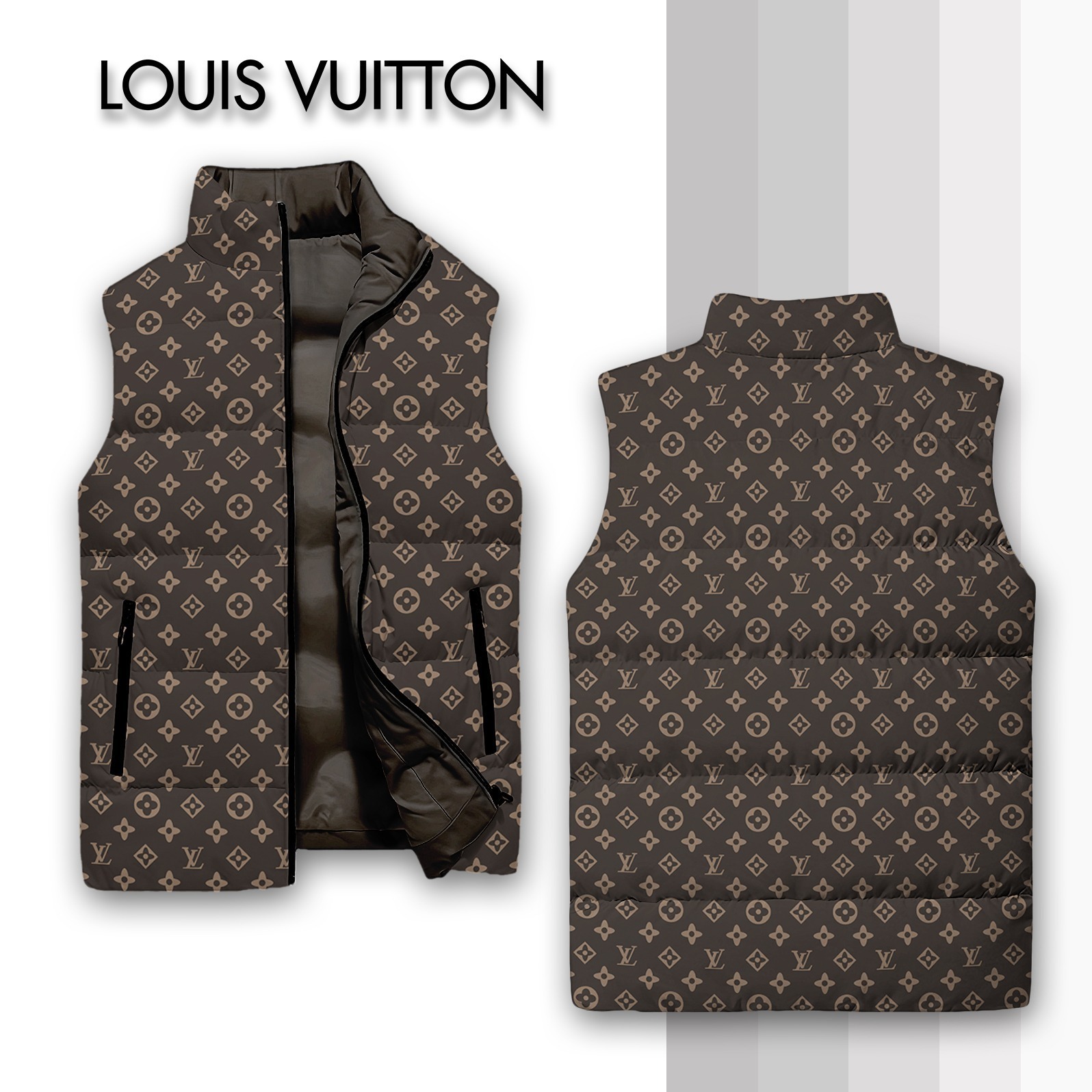 01106# designer Down vest