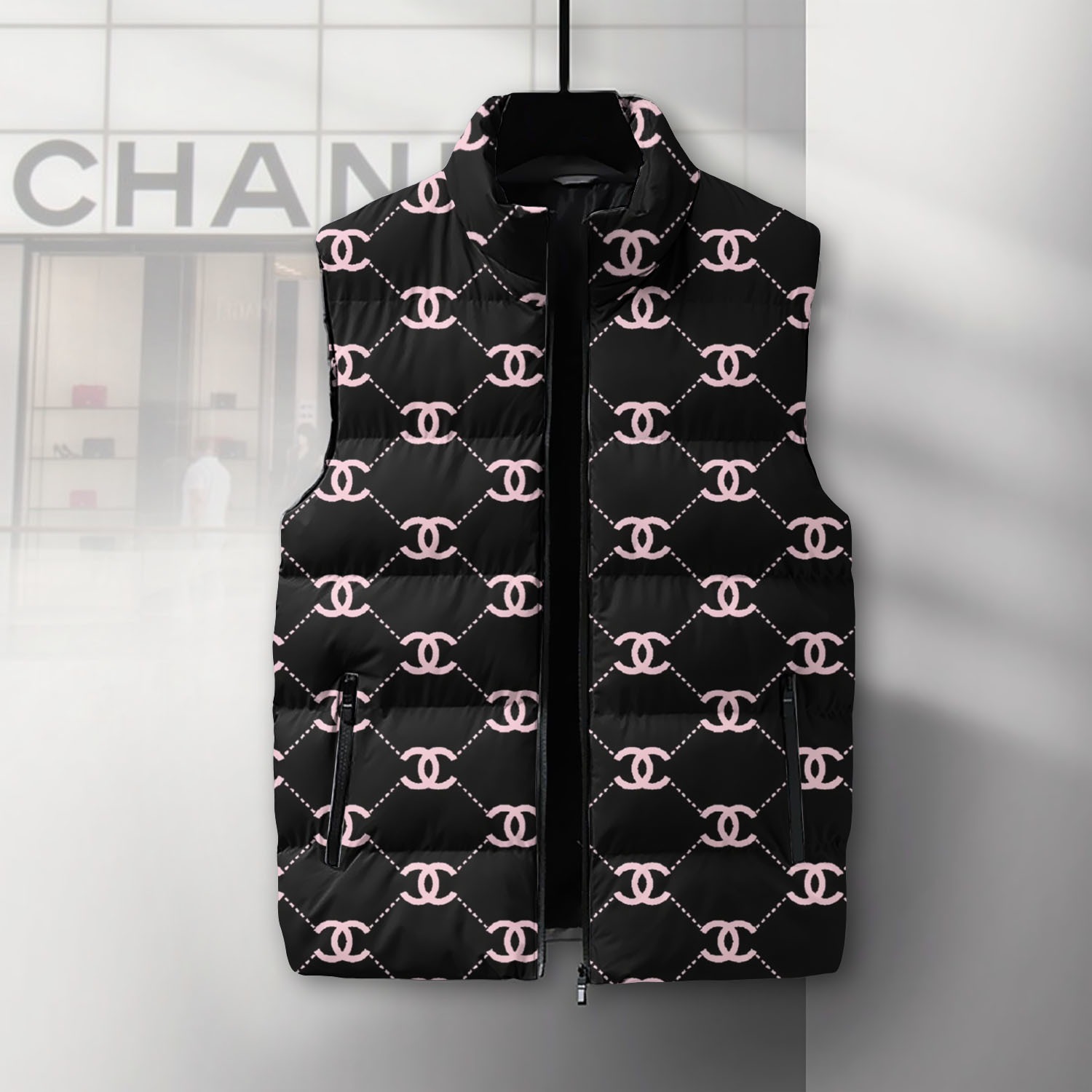 01106# designer Down vest
