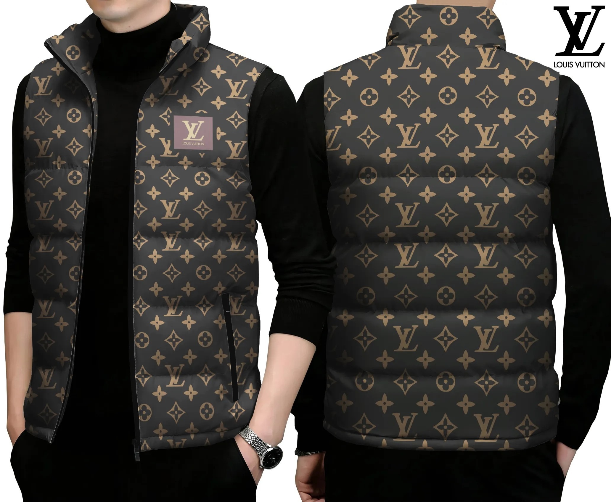 01106# designer Down vest