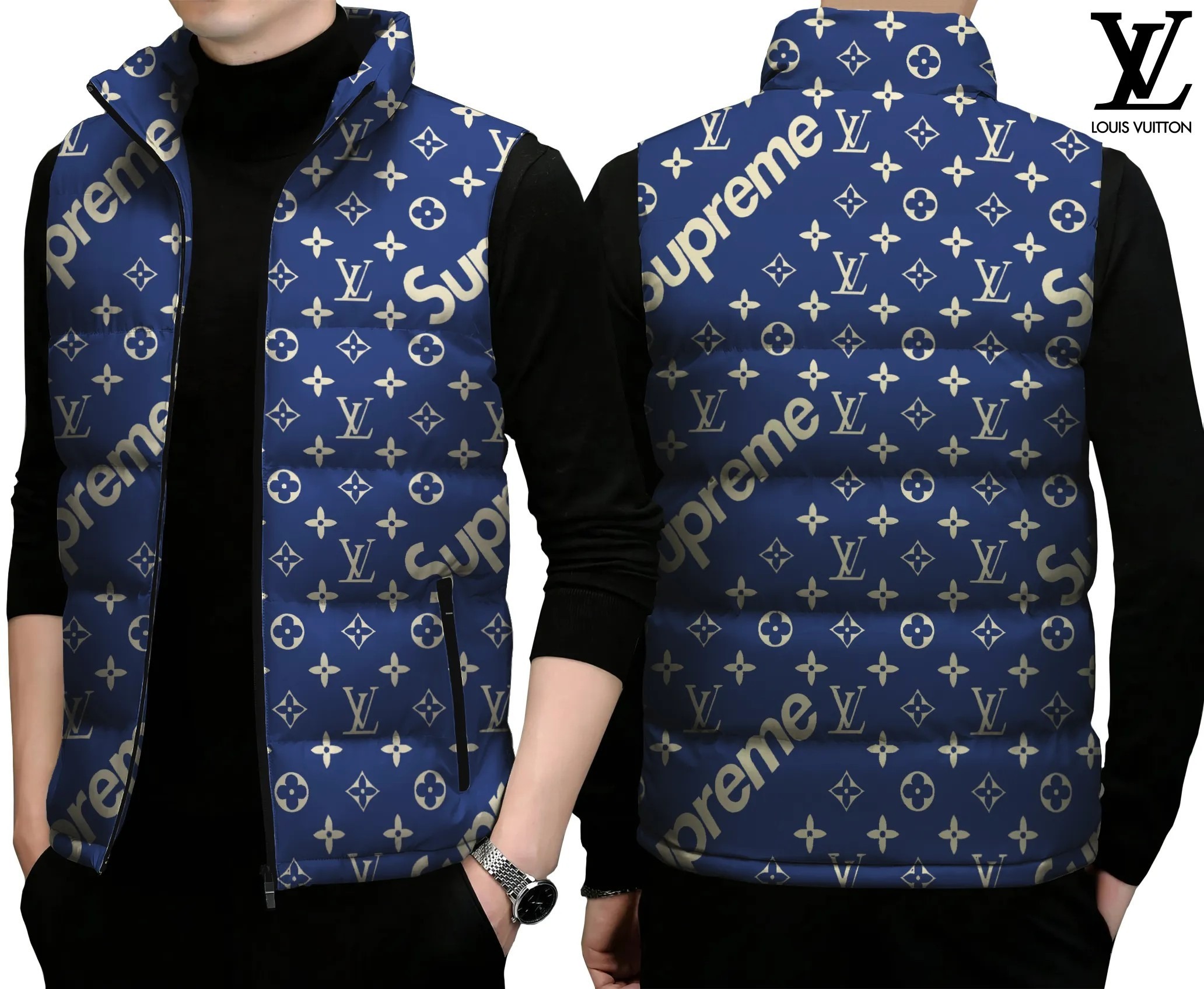 01106# designer Down vest