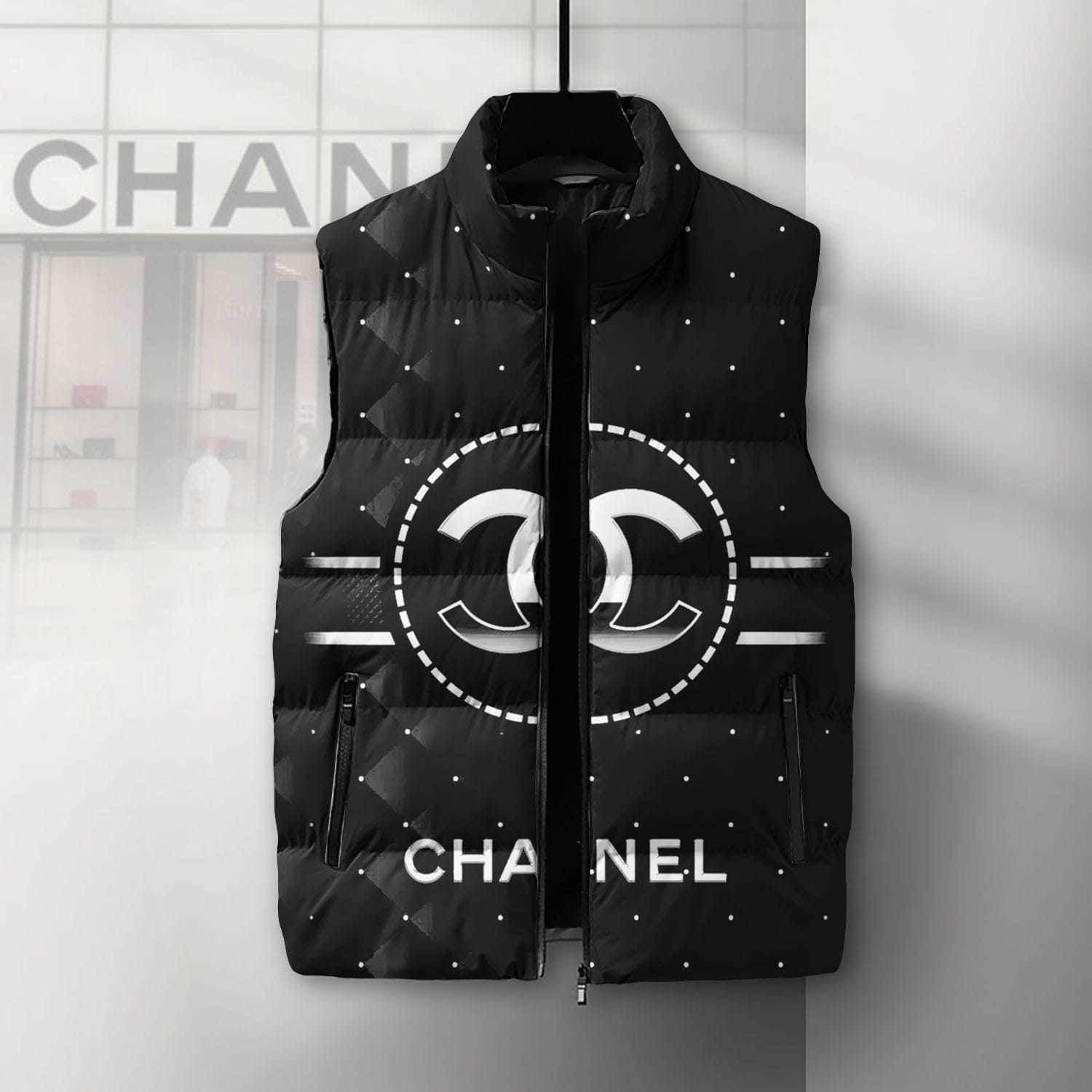 01106# designer Down vest