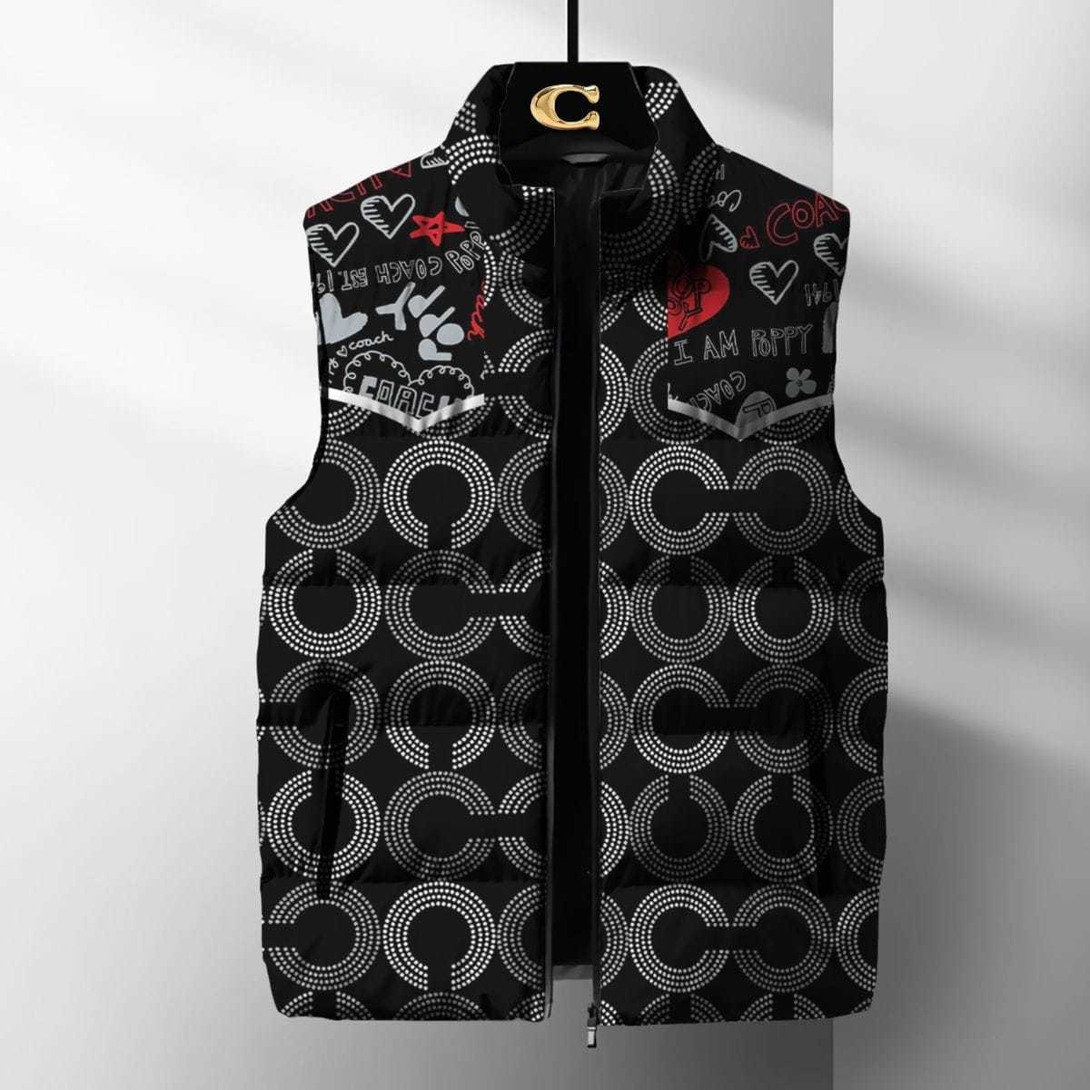 01106# designer Down vest
