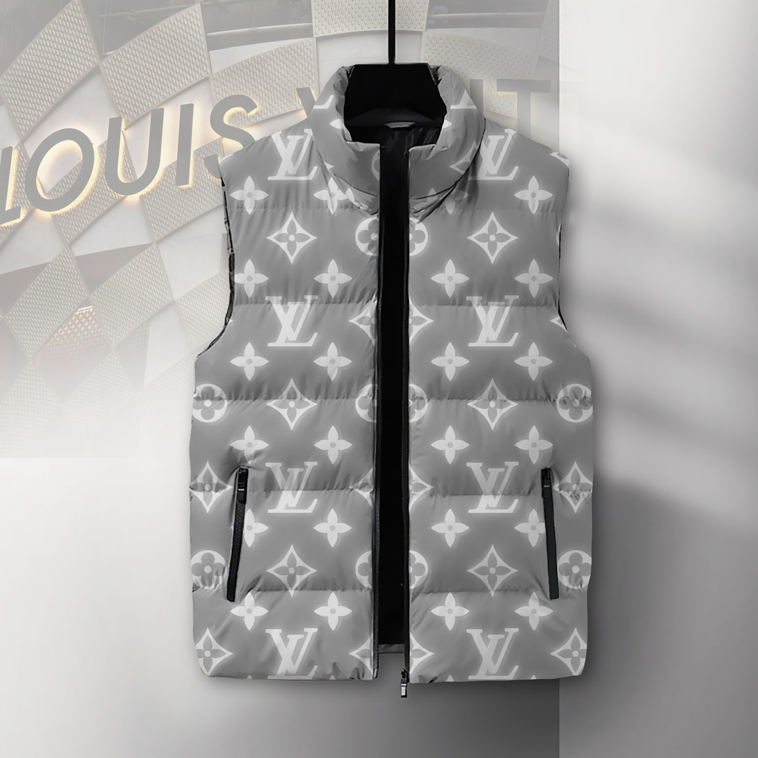 01106# designer Down vest