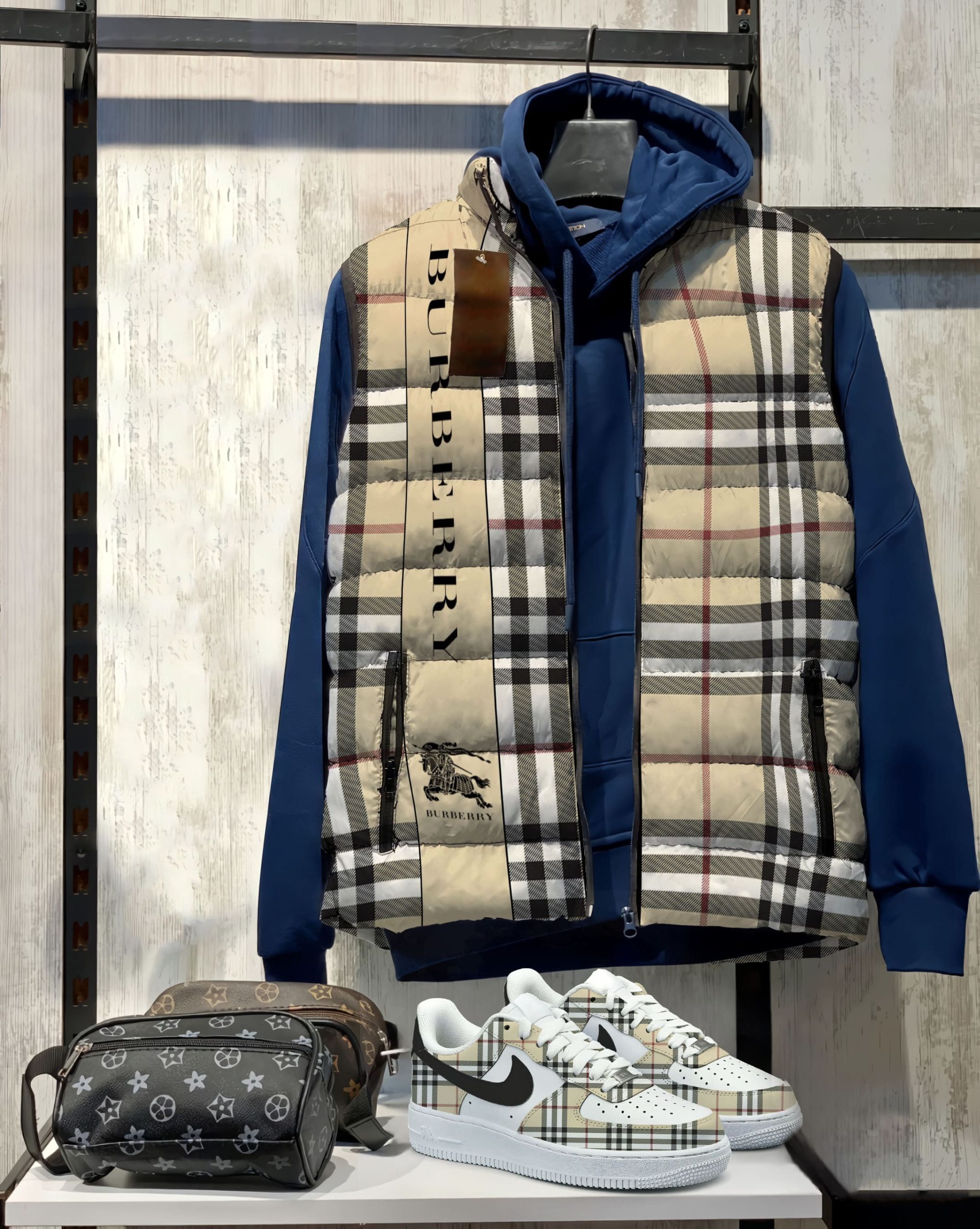 01106# designer Down vest