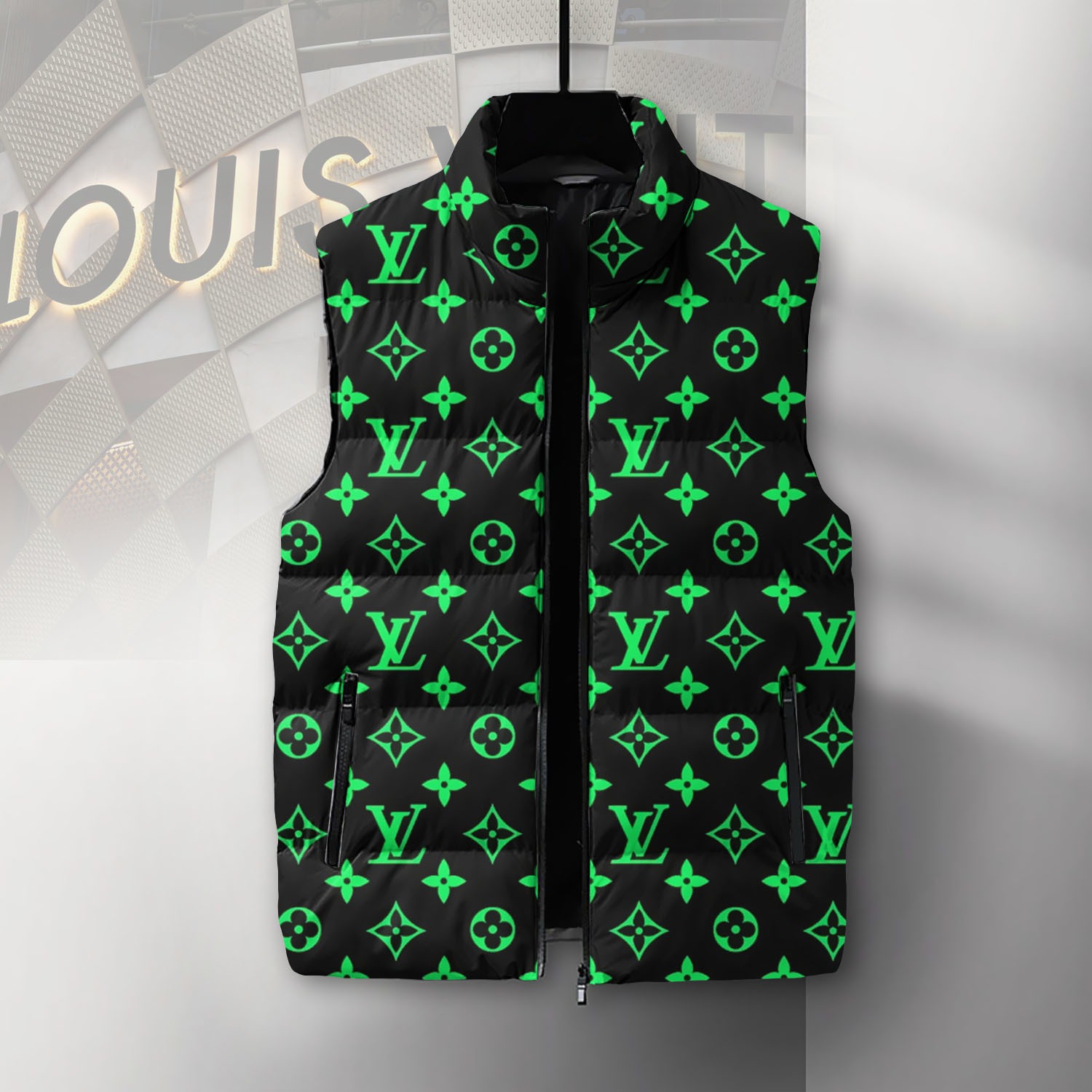 01106# designer Down vest