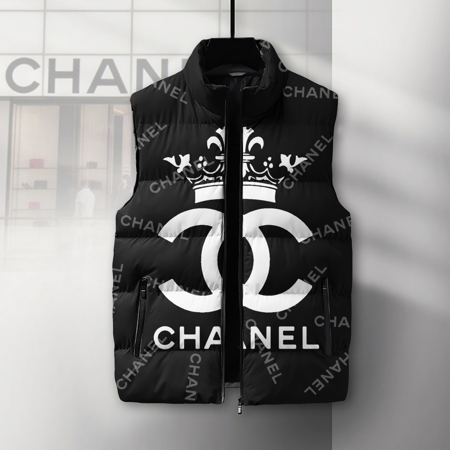 01106# designer Down vest