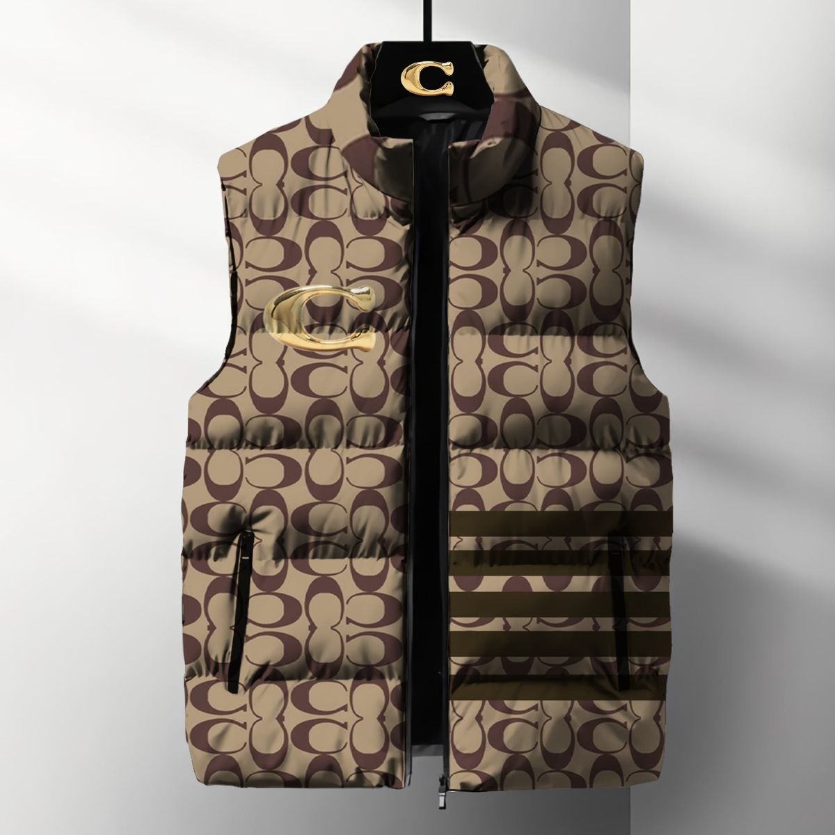 01106# designer Down vest