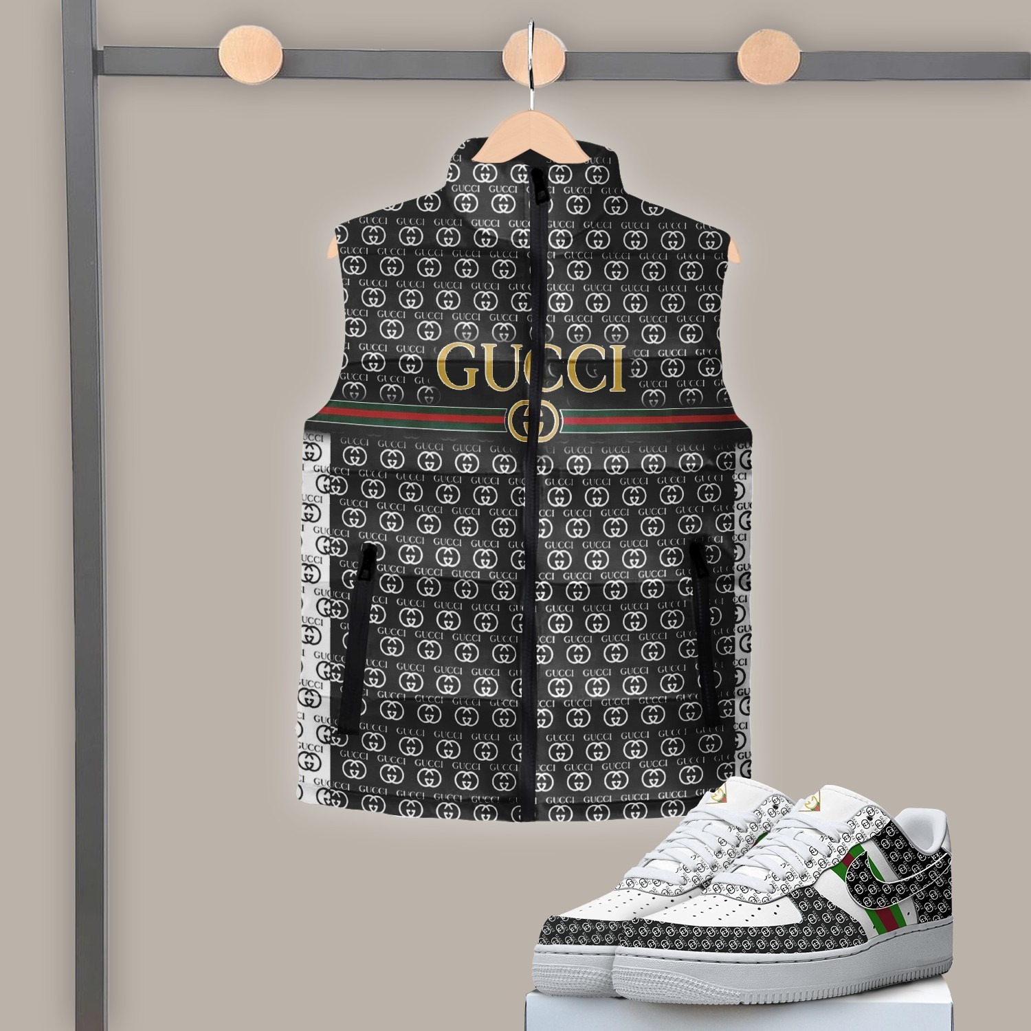 01106# designer Down vest
