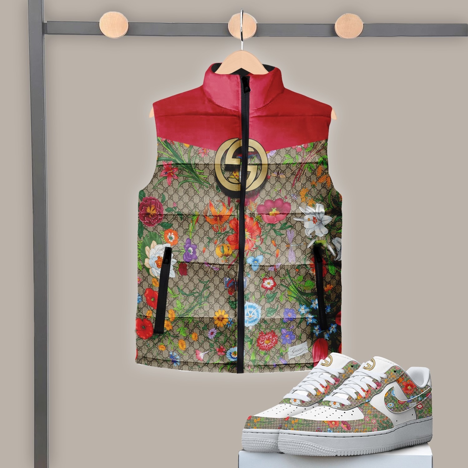 01106# designer Down vest