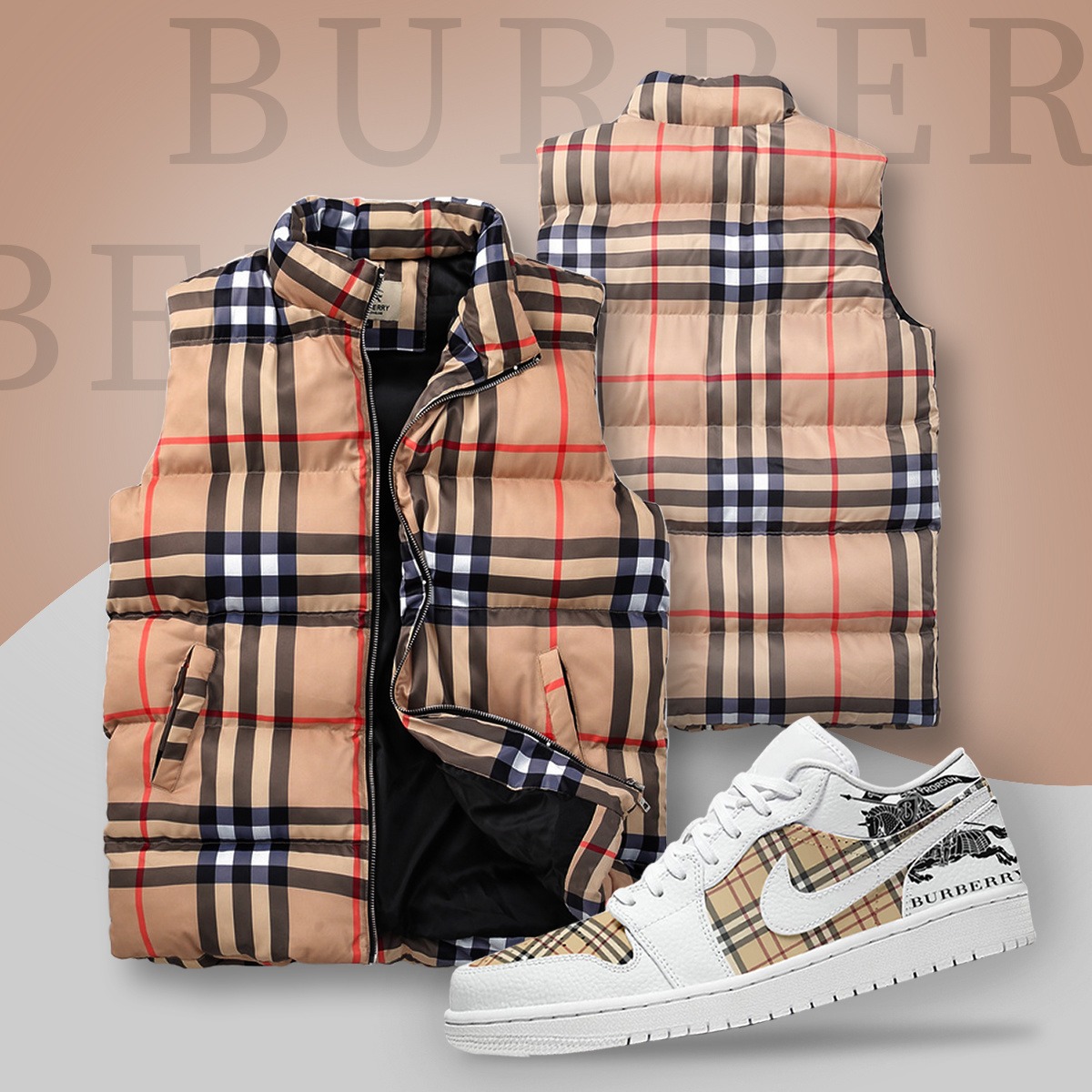 01106# designer Down vest