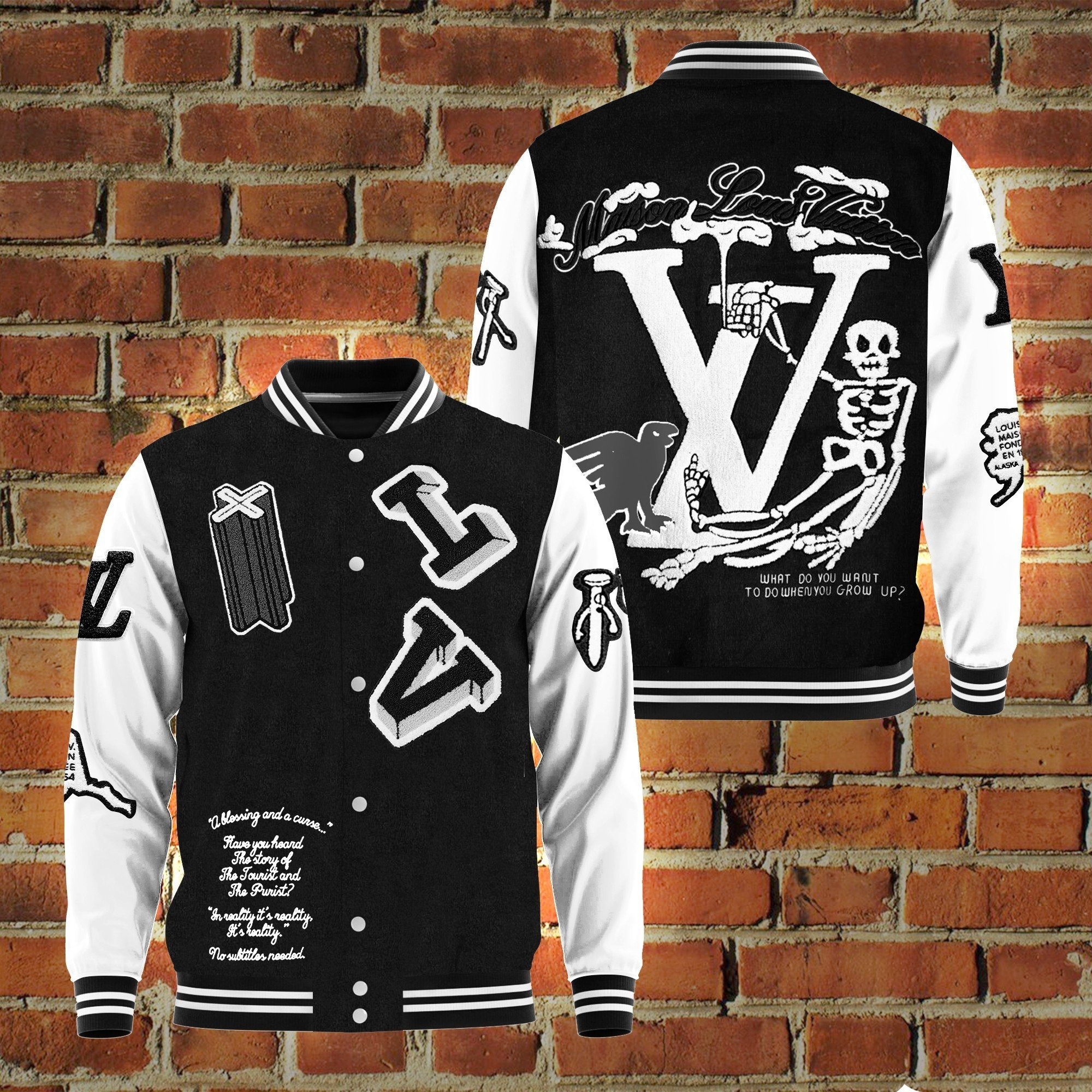 designer Baseball jacket