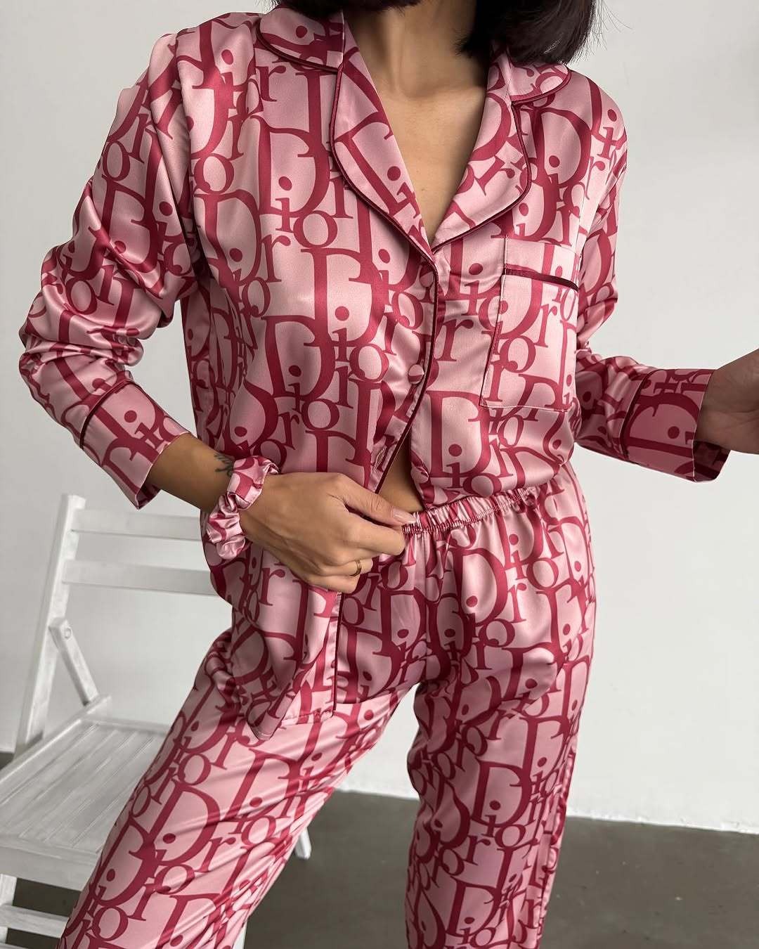 01112# long pajamas set