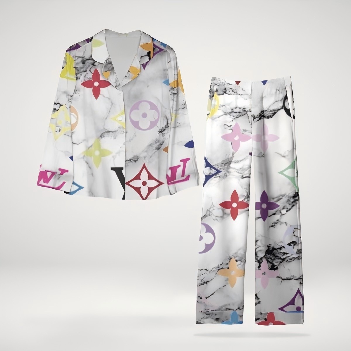 long pajamas set