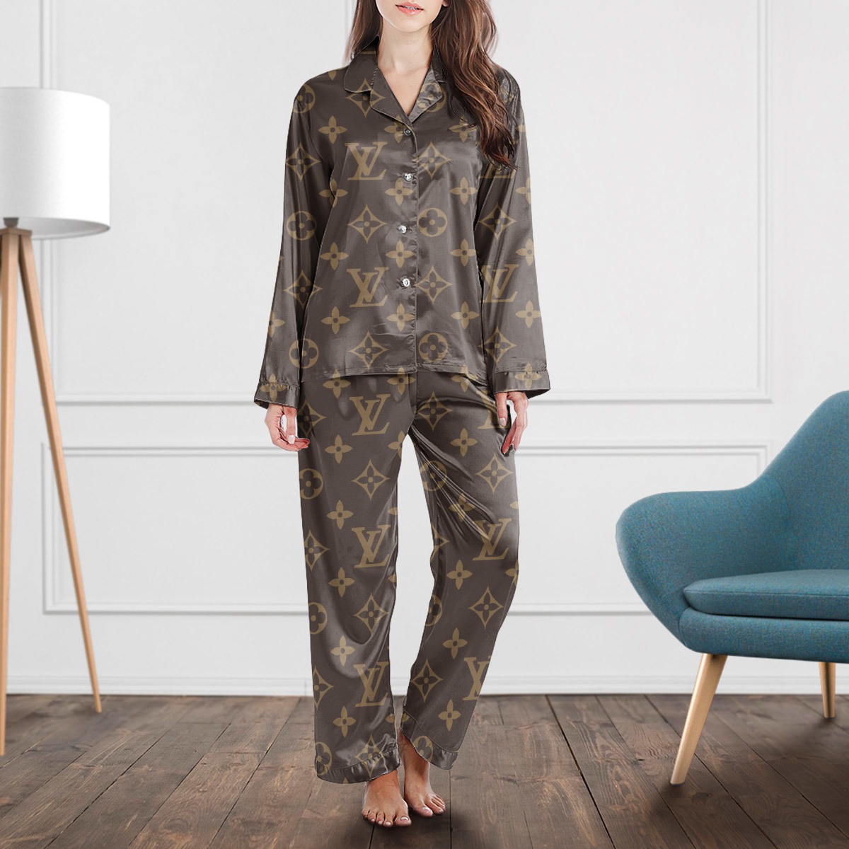01112# long pajamas set