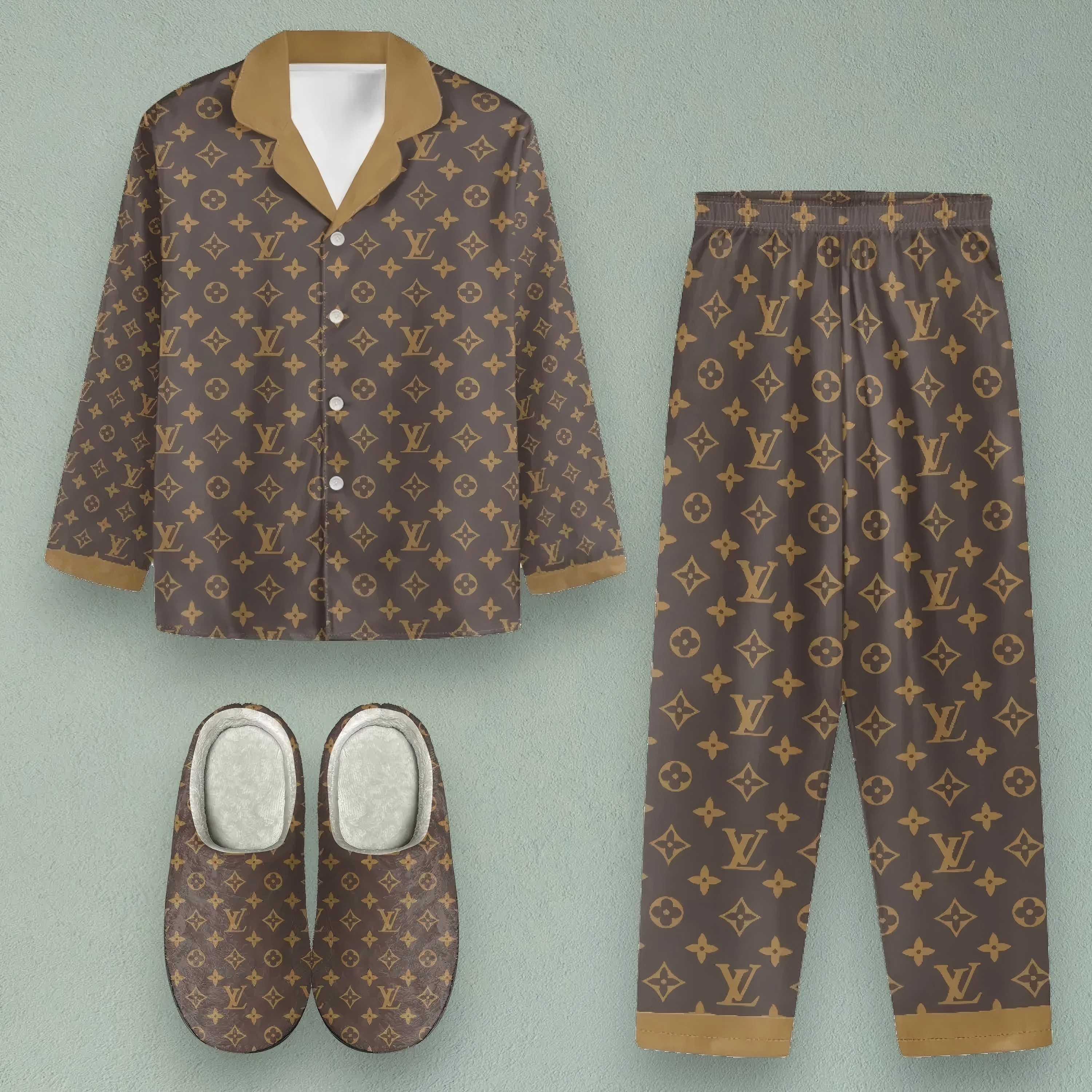01112# long pajamas set