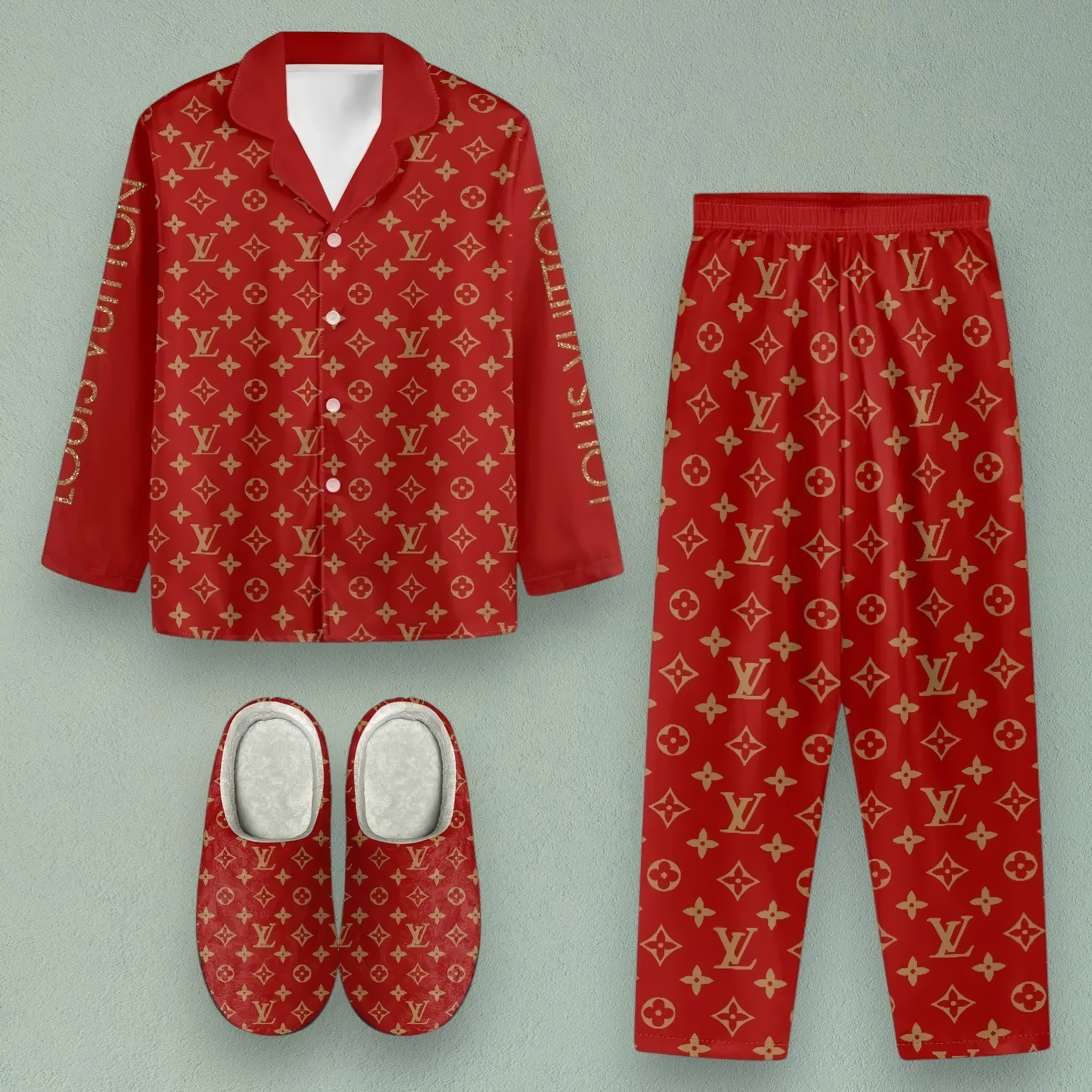 01112# long pajamas set