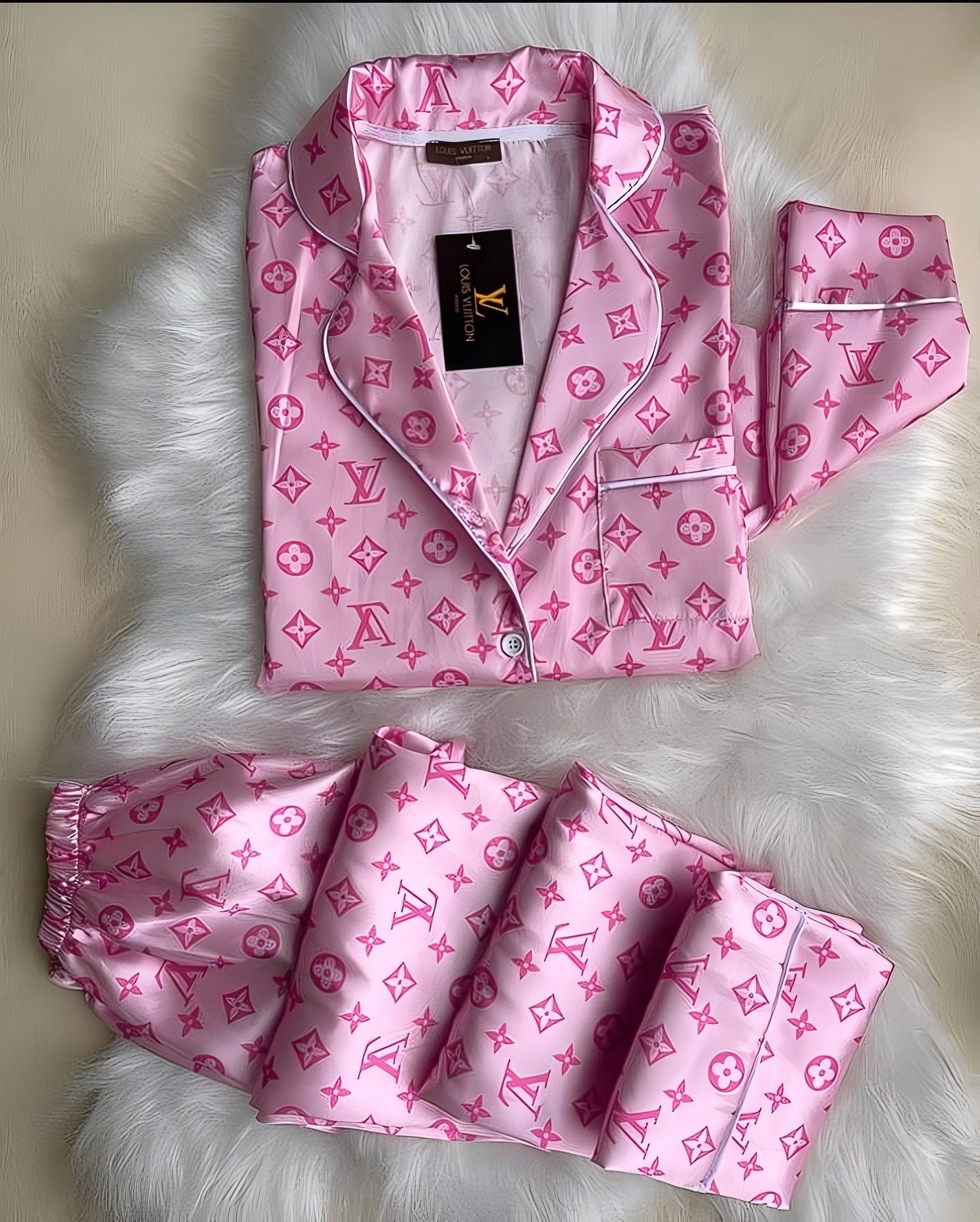 01112# long pajamas set