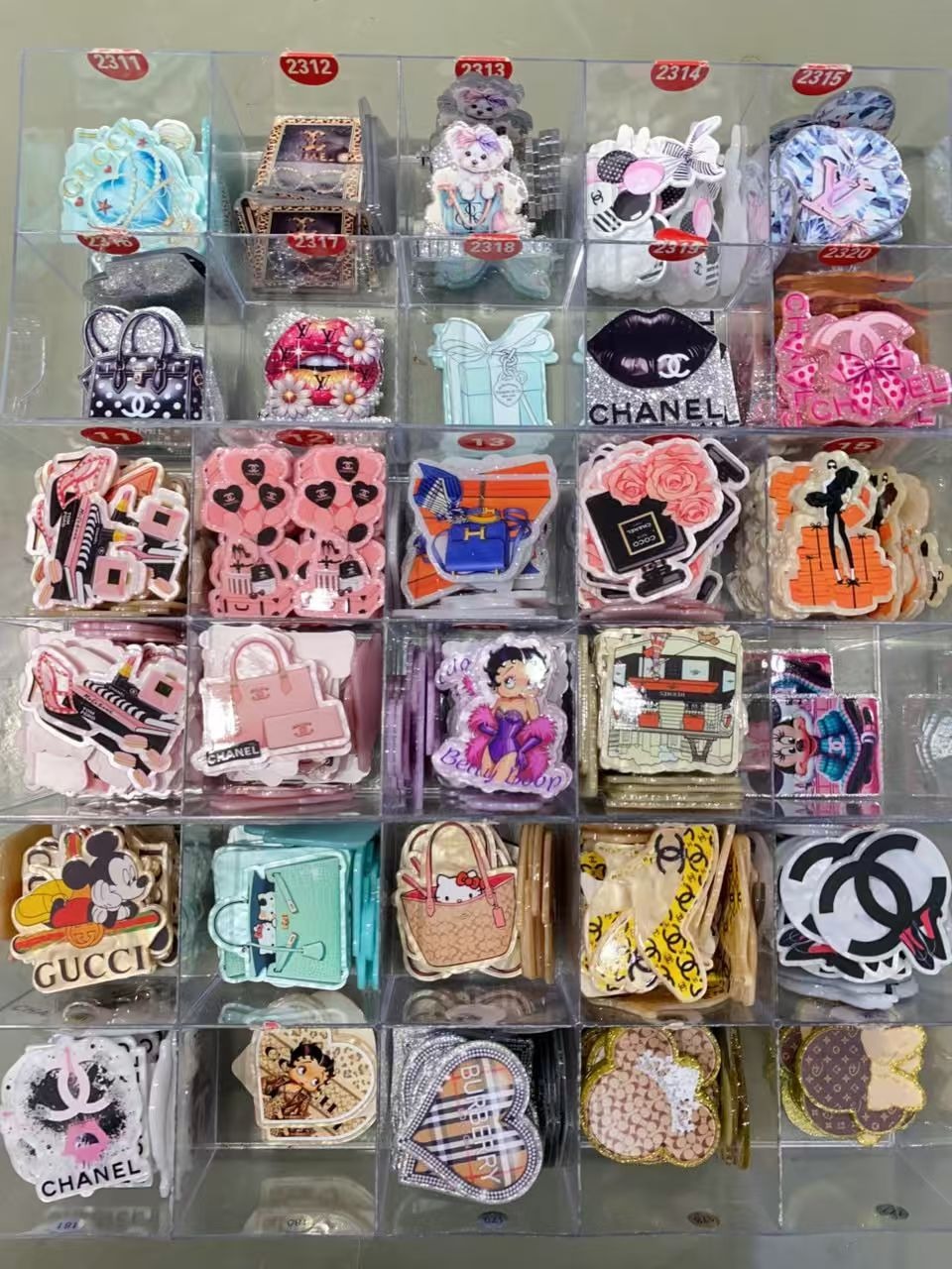 Designer acrylic