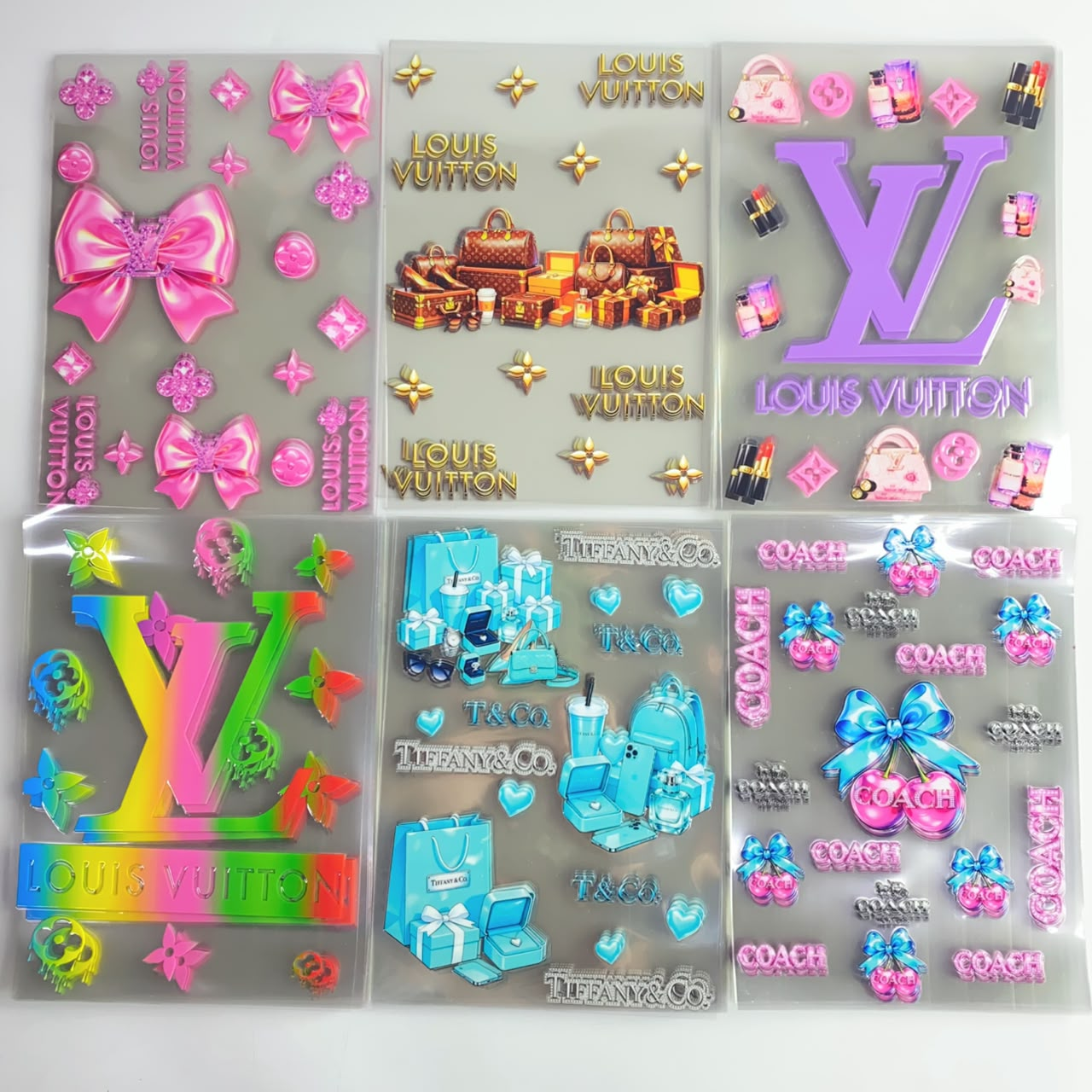 Designer Notebook A5 Stickers
