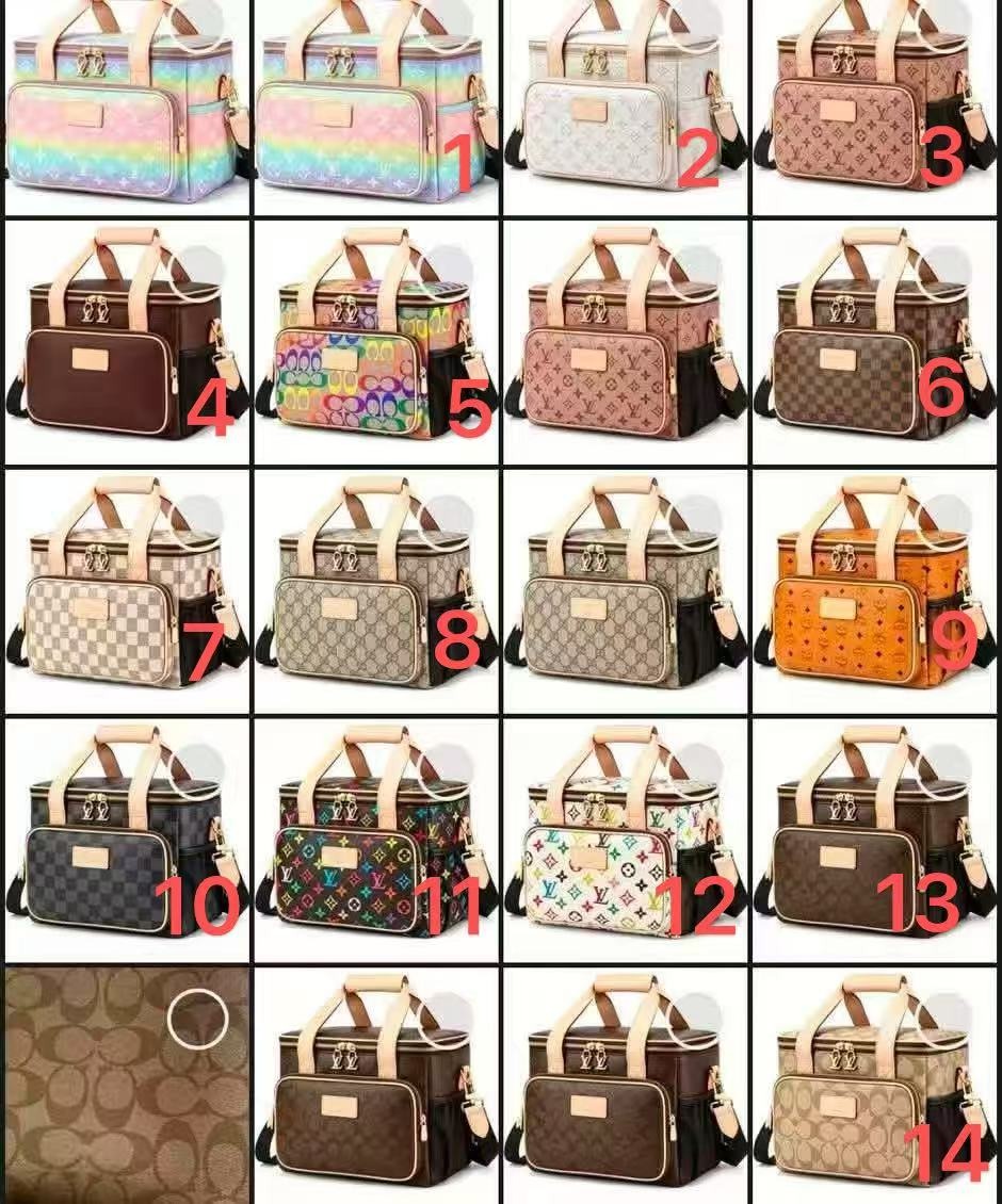 Designer customizes picnic bags and insulated bags by hand  🔥🔥🔥🔥