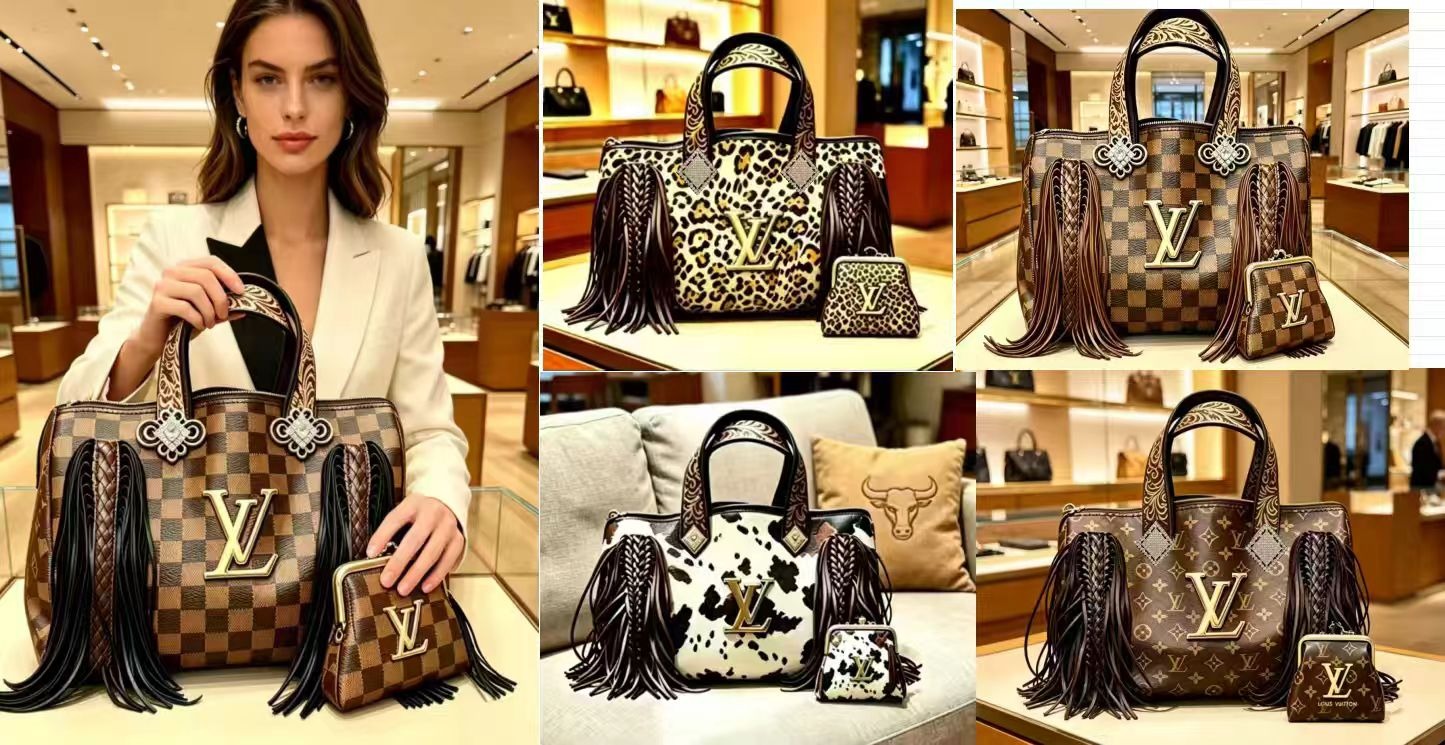 Designer Tassel Handbag