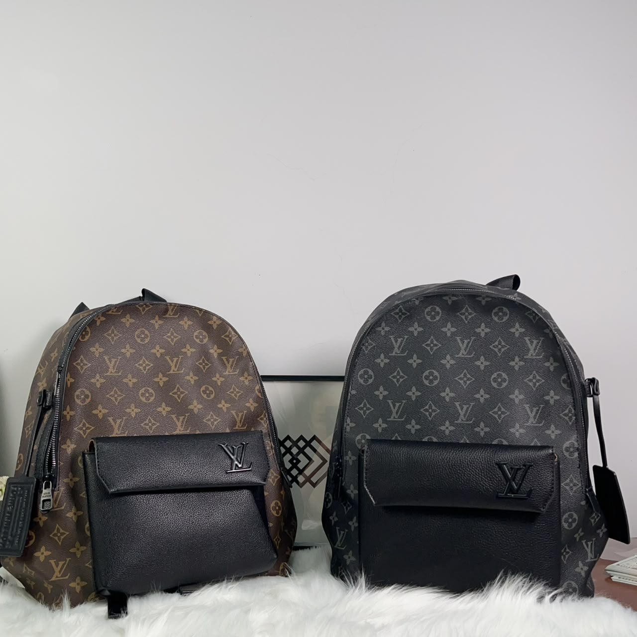 Designer Classic Print Backpack
