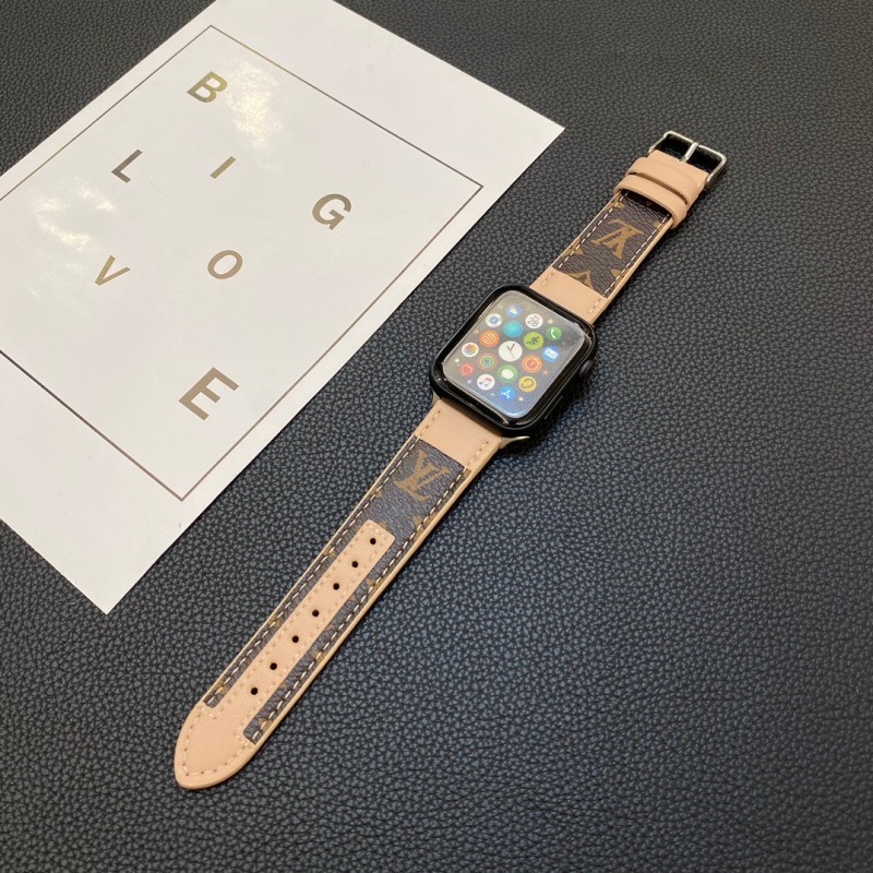 LV jersey genuine leather watch strap