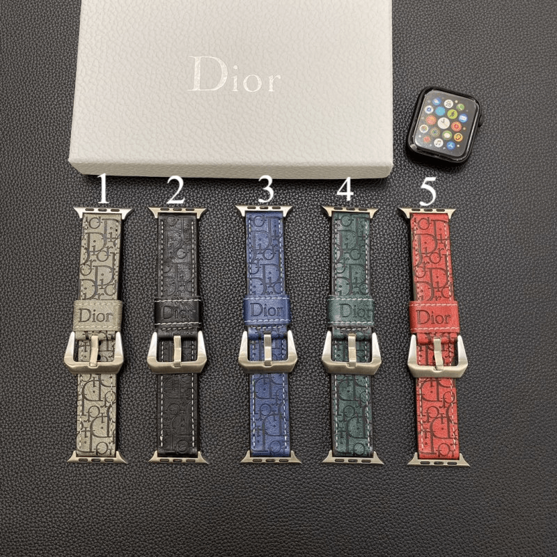 Dior Leather watch strap